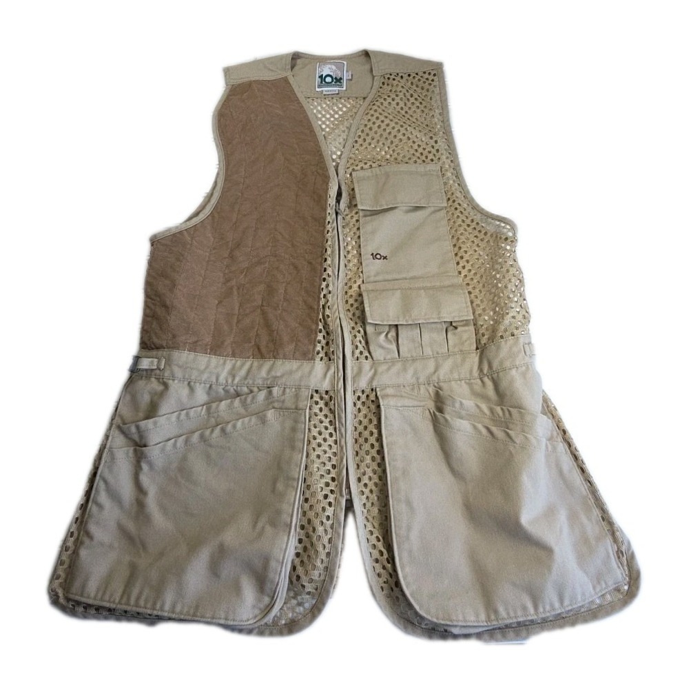 Vintage Large 10x American Tradition Hunting Shooting Vest Men's USA LG